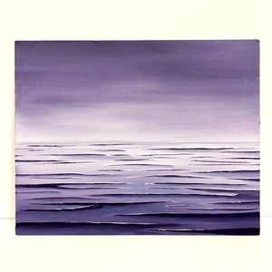 Original Acrylic Ocean Painting on canvas, sea